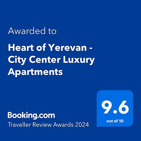 Heart Of Yerevan - City Center Luxury Apartments Exterior foto